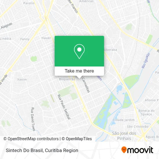 Sintech Do Brasil map