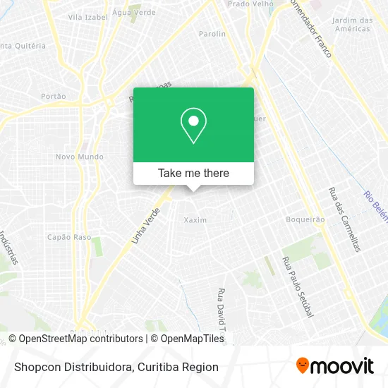 Shopcon Distribuidora map