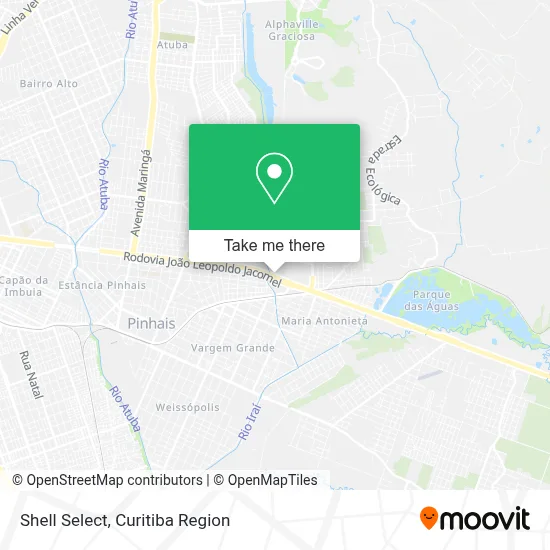 Shell Select map