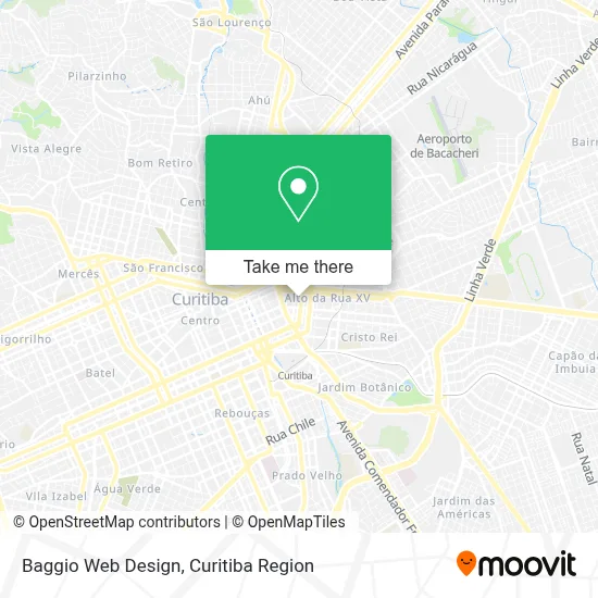 Baggio Web Design map