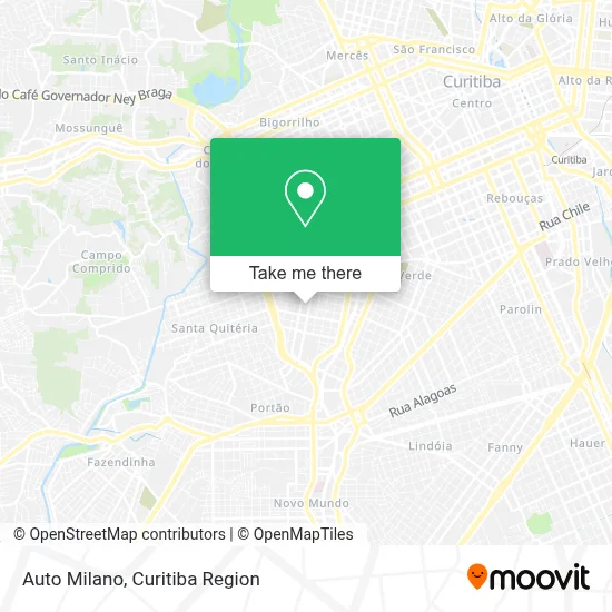 Auto Milano map