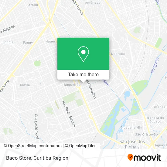 Baco Store map
