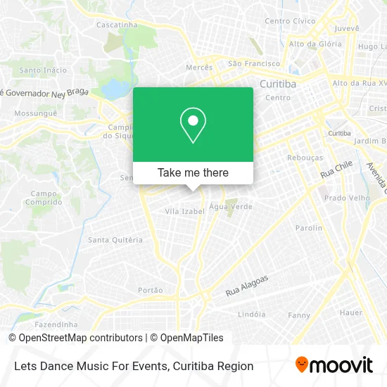 Lets Dance Music For Events map