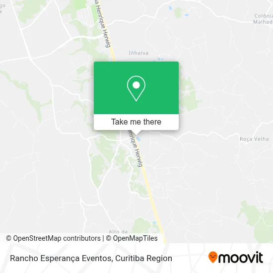 Rancho Esperança Eventos map