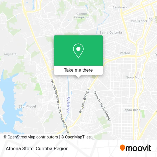 Athena Store map