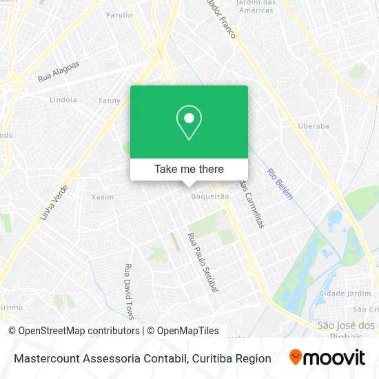 Mastercount Assessoria Contabil map