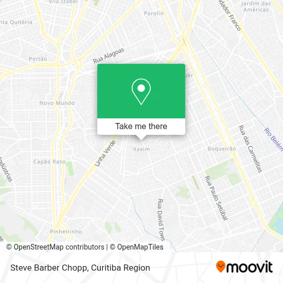 Steve Barber Chopp map