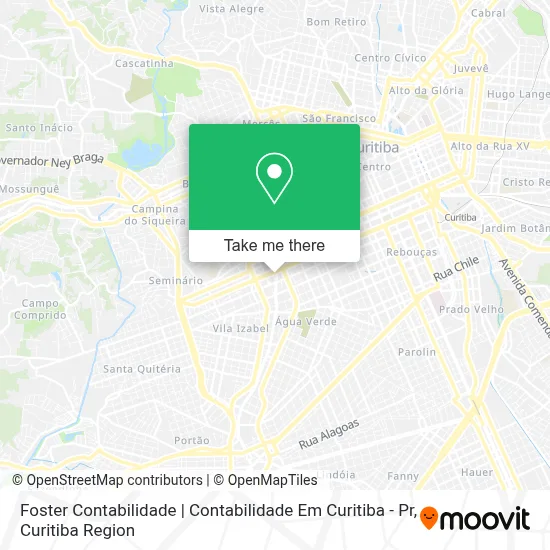Foster Contabilidade | Contabilidade Em Curitiba - Pr map