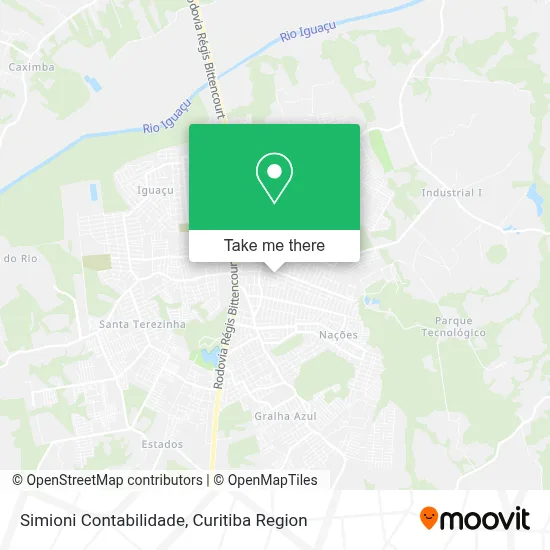 Simioni Contabilidade map