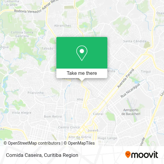 Comida Caseira map