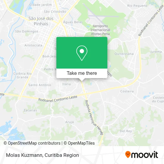 Molas Kuzmann map