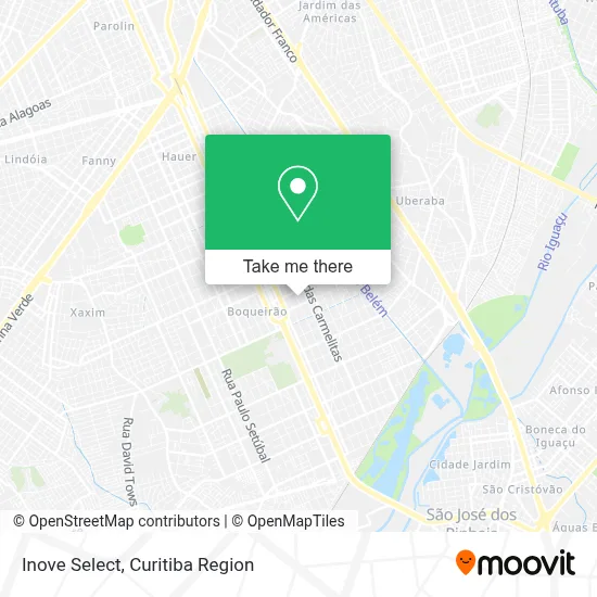 Inove Select map