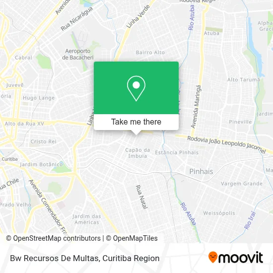 Bw Recursos De Multas map