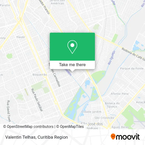 Valentin Telhas map