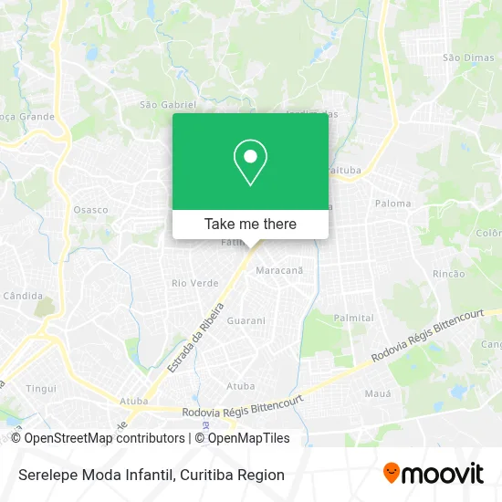 Serelepe Moda Infantil map