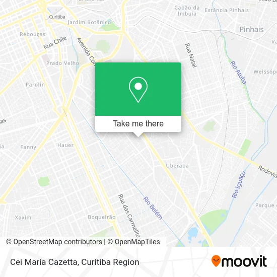 Cei Maria Cazetta map
