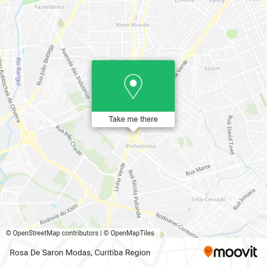Rosa De Saron Modas map