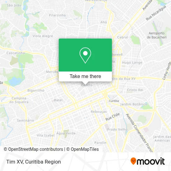 Tim XV map