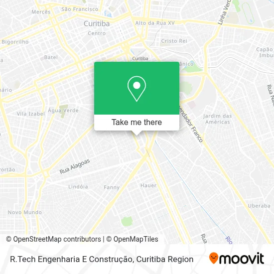 R.Tech Engenharia E Construção map