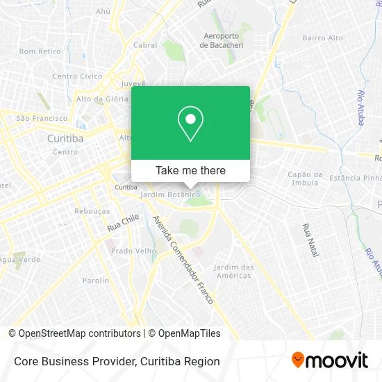 Core Business Provider map