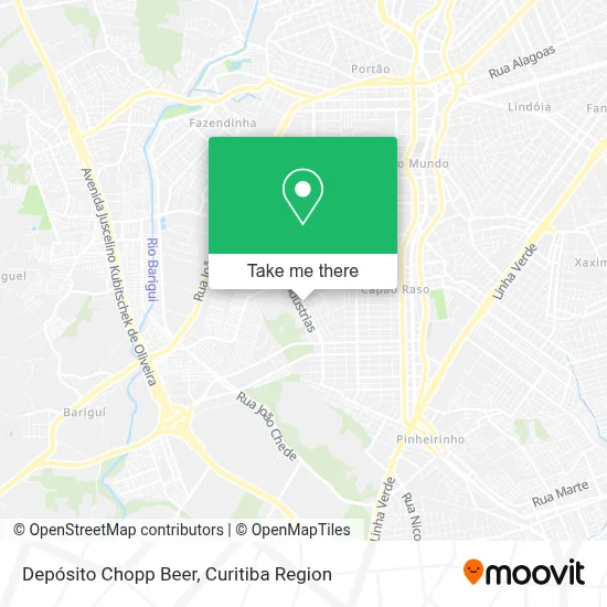 Depósito Chopp Beer map