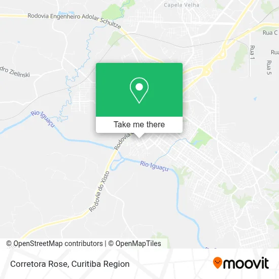 Corretora Rose map