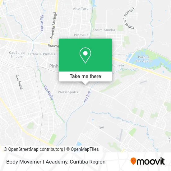 Body Movement Academy map