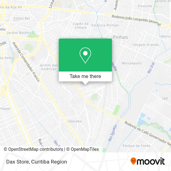 Dax Store map