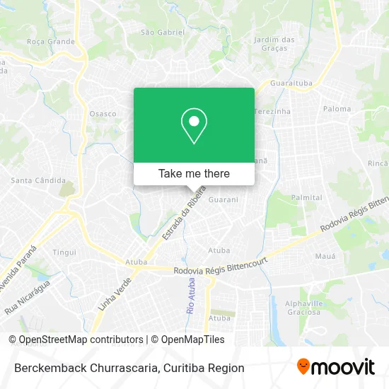 Berckemback Churrascaria map