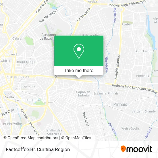 Fastcoffee.Br map