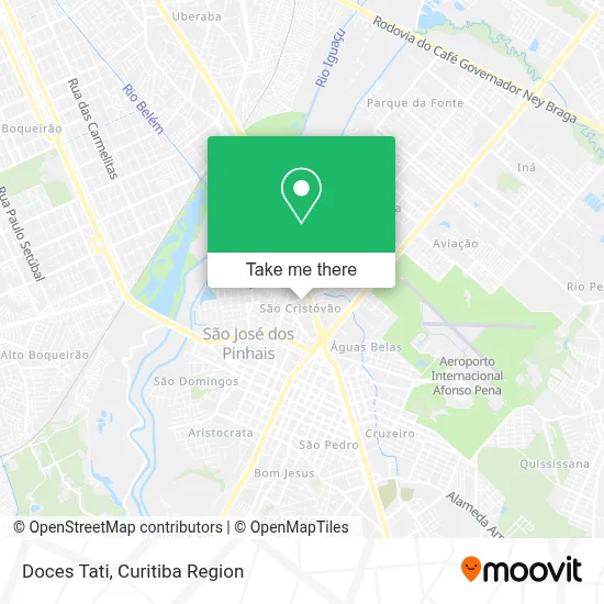 Doces Tati map