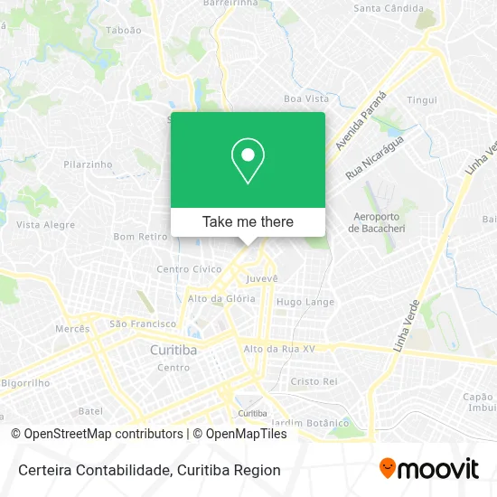 Certeira Contabilidade map