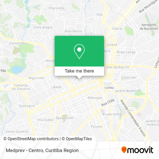 Medprev - Centro map