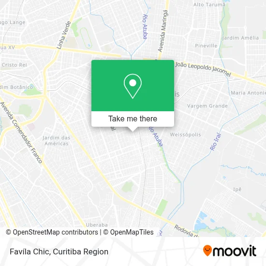 Favíla Chic map