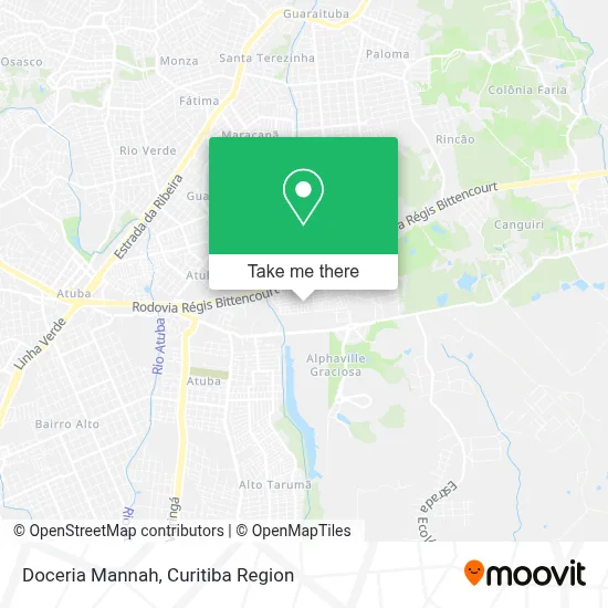Doceria Mannah map