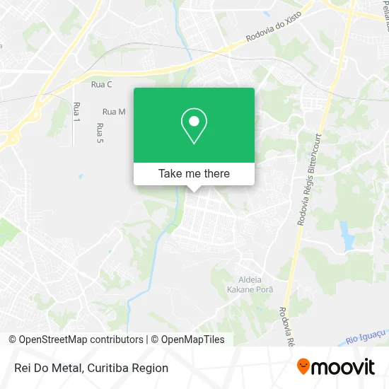 Rei Do Metal map