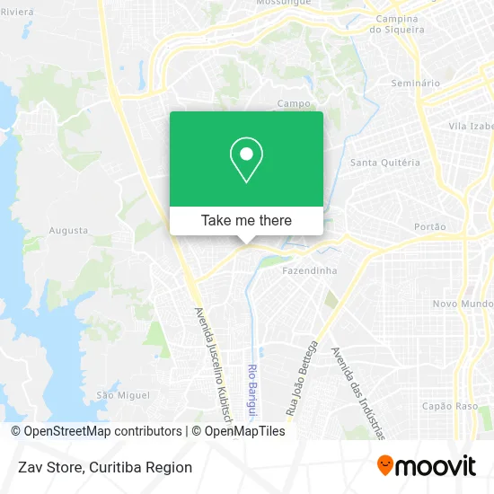 Zav Store map