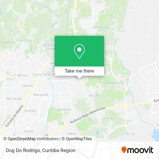 Dog Do Rodrigo map