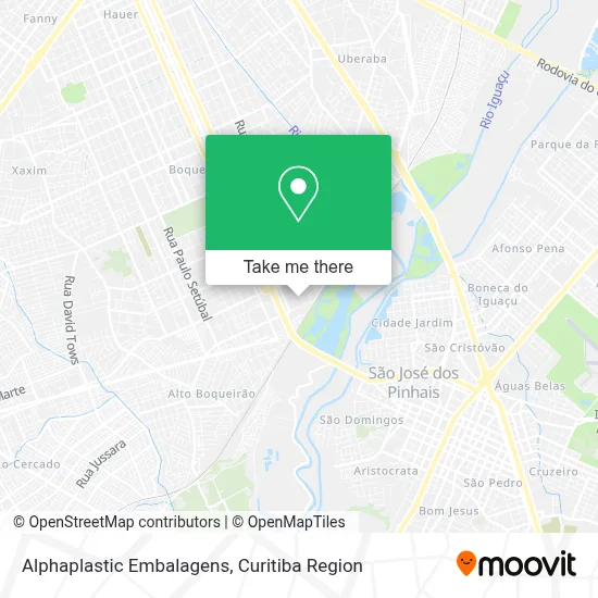 Alphaplastic Embalagens map