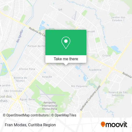 Fran Modas map