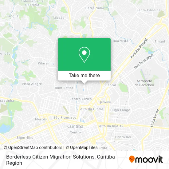 Borderless Citizen Migration Solutions map
