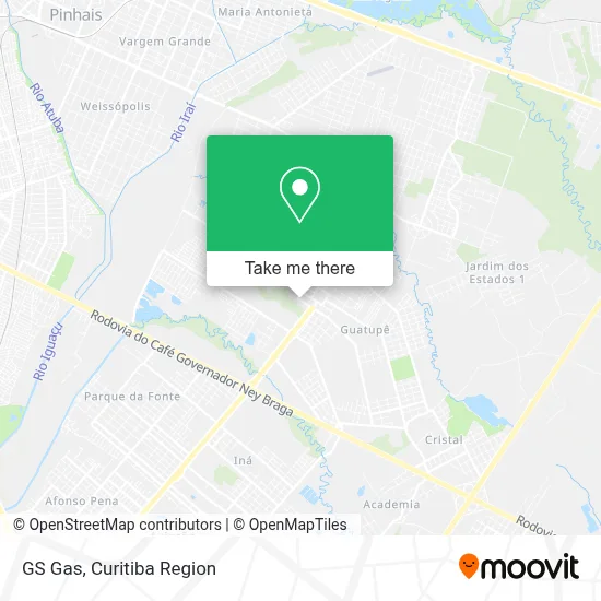 GS Gas map
