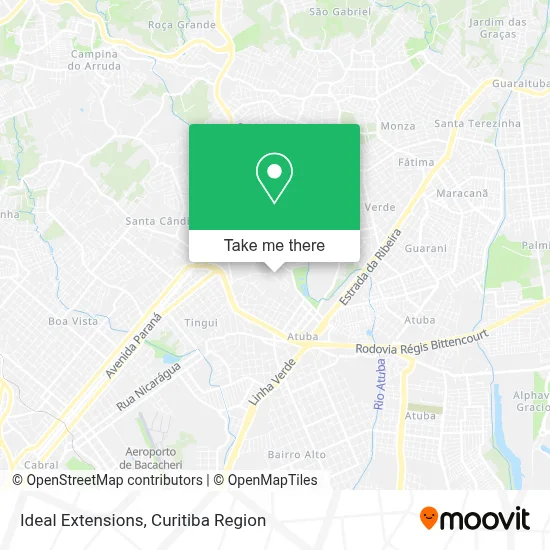Ideal Extensions map