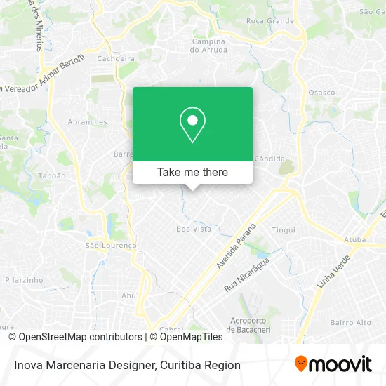 Inova Marcenaria Designer map