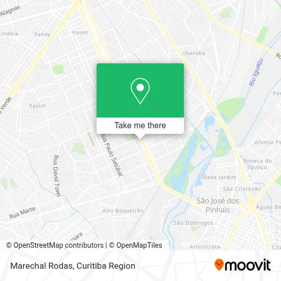 Marechal Rodas map