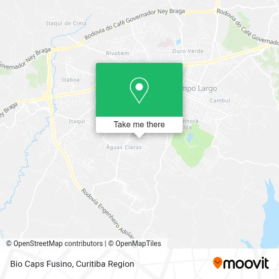 Bio Caps Fusino map