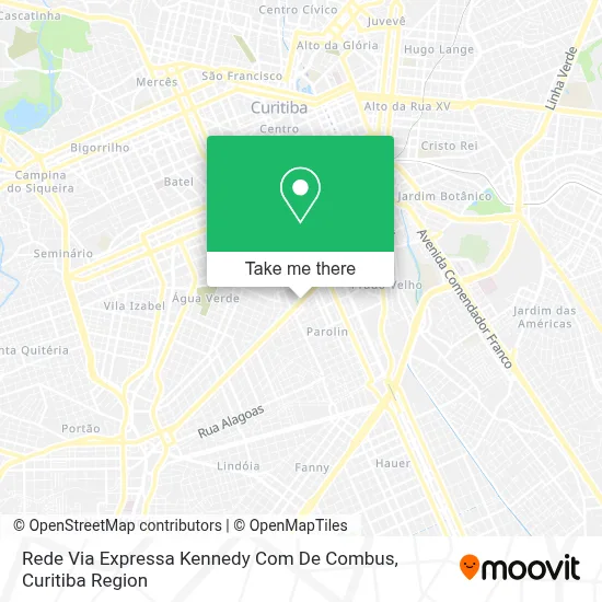 Rede Via Expressa Kennedy Com De Combus map