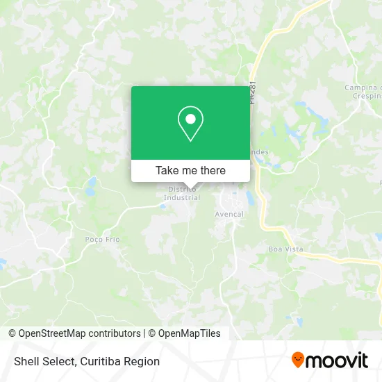 Shell Select map