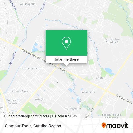 Glamour Tools map