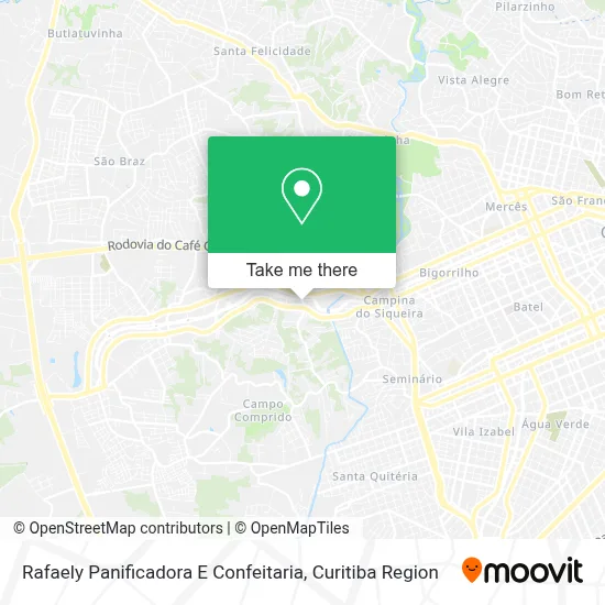 Rafaely Panificadora E Confeitaria map
